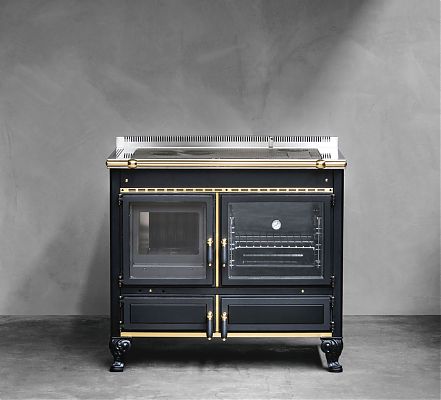 Структура печи Rustica L 100