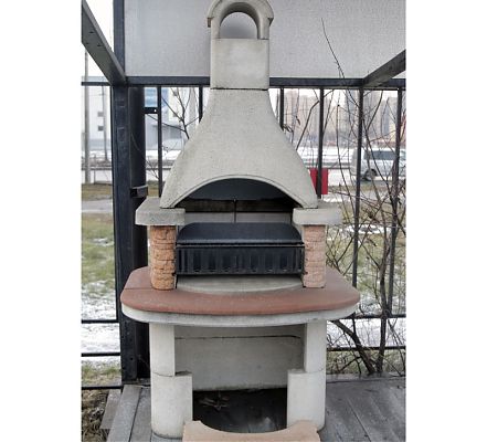 Барбекю Barney versione finita cotto