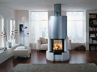 Облицовка Sydney bifrontale (Ecombl 45 ton) с метал. колпаком + Топка Ecomonoblocco 45 bifacciale